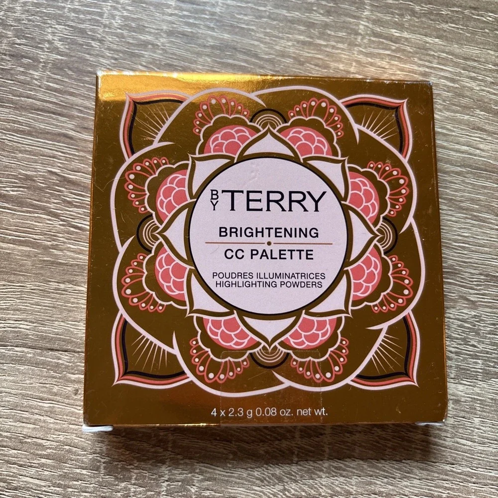 By Terry Brightening CC Palette Sunny Flash, 4x Highlighting Powder, 9.2g,